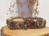 Handgemaakte Natuursteen Armbanden "Rookkwarts " 8 mm - Met Natuursteen Hanger - Een bijzonder cadeau voor vrienden en familie