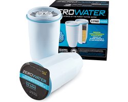 ZeroWater - Waterfilters - 2 pack - 5-traps filtersysteem