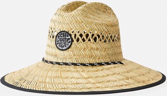 Rip Curl Logo Straw Hat - Natural