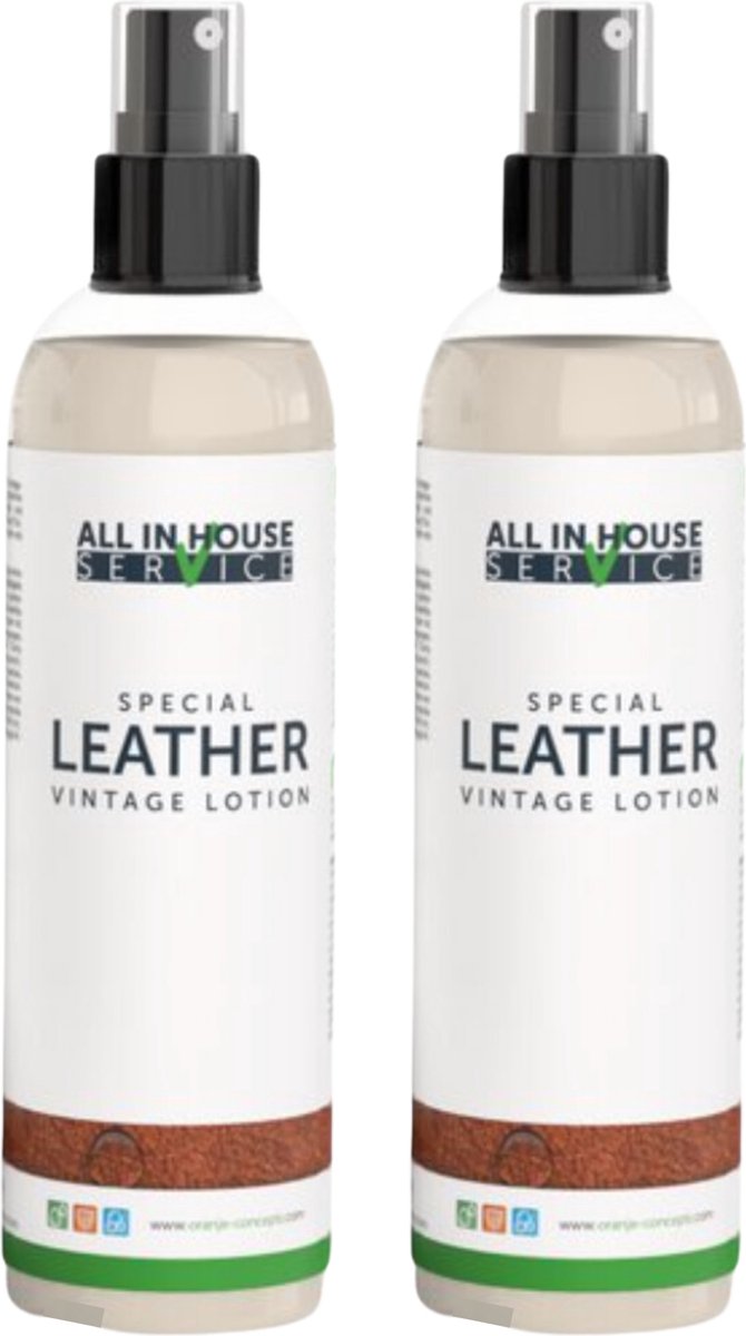 All-In House Special Leather Vintage Lotion - 2 x 250ml
