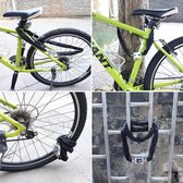 1.2M Verdikte Stalen Ketting Fietskettingslot - Hoog Beveiligd Anti-diefstal Fietsslot - Weerbestendig - Voor Fiets Motorfiets Scooter Poort Hek kettingslot
