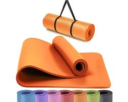 Yoga Mat Extra Dik - Fitness Mat Extra Dik - Oranje