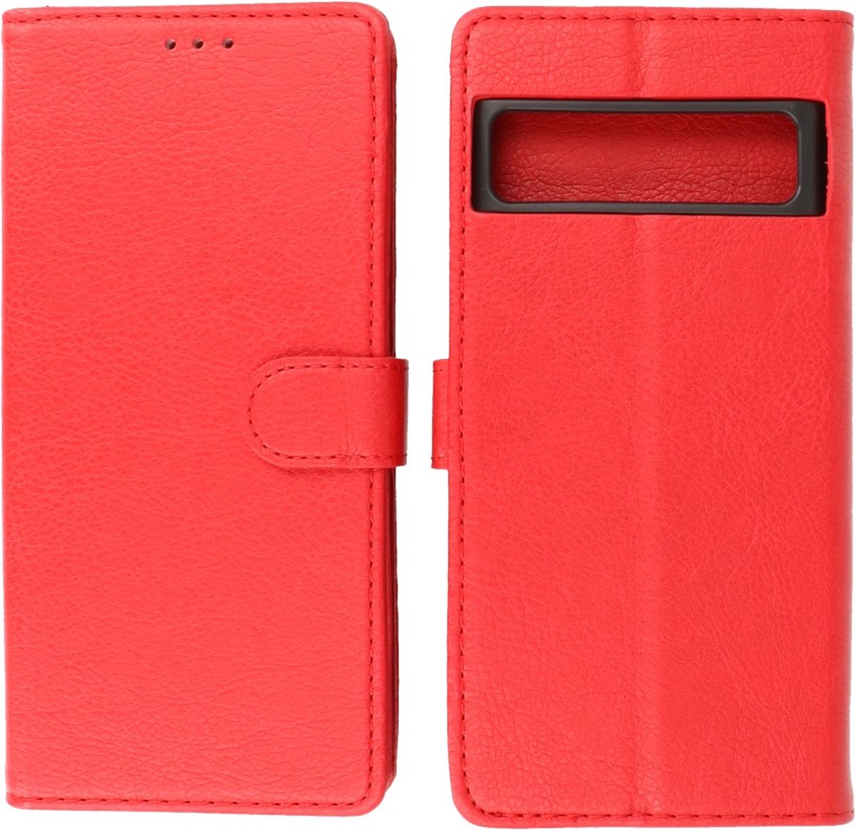 Google Pixel 8 Pro Hoesje Book Case Portemonnee Telefoonhoesje - Rood