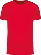 3 Pack Biologisch Premium unisex T-shirt ronde hals 'BIO190' Kariban Rood - 3XL