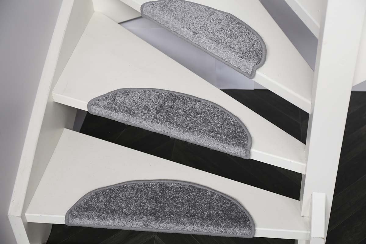 Trapmatten Twist- 15 stuks-56x16x4 cm-Grijs