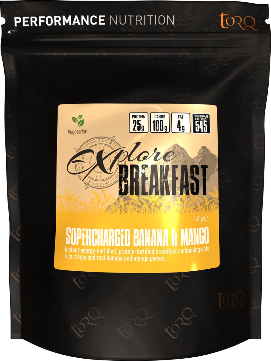 Goedkoopste TORQ Breakfast Supercharged - Banaan & Mango