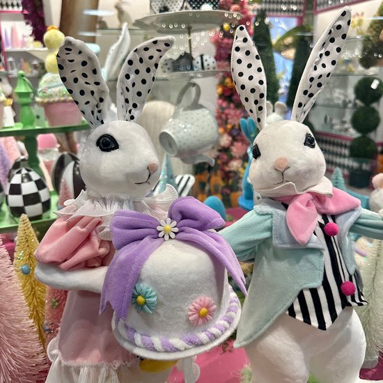 Lapin De Pâques En Polystyrène Décoratif Jaune | CTN France