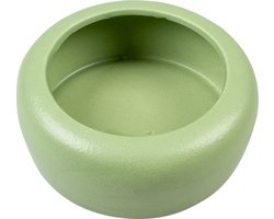 Duvoplus - Voerbak - Knaagdier - Eetkom Stone Verdure 180ml - Ø10cm Groen - 1st