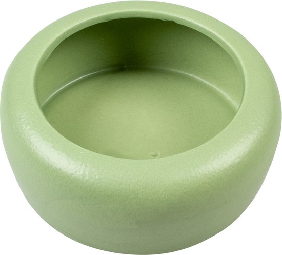 Duvoplus - Voerbak - Knaagdier - Eetkom Stone Verdure 180ml - Ø10cm Groen - 1st