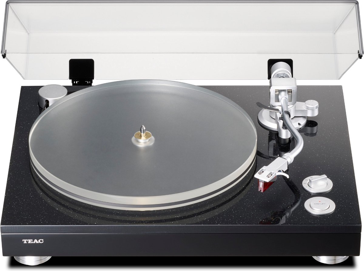 TEAC: TN-5BB-M/B Platenspeler - zwart