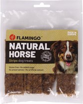 Flamingo Nature - Snack Honden - Nature Snack Paard Strips 100g - 1st