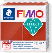 FIMO effect ovenhardende boetseerklei standaard blokje 57 g - metallic koper