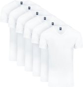 Suitable - V hals Bamboe T-Shirt heren 2-Pack - Modern-fit maat L - Duurzaam