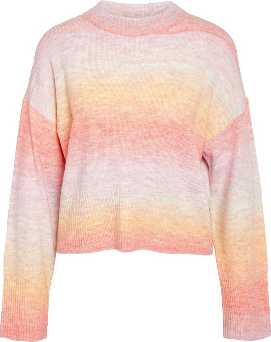 NOISY MAY Damen-Pullover Mit Reißverschluss-Kragen – Lockeres Strick-Sweatshirt In Langarm, Perfekt Mit Jeans Kombinierbar