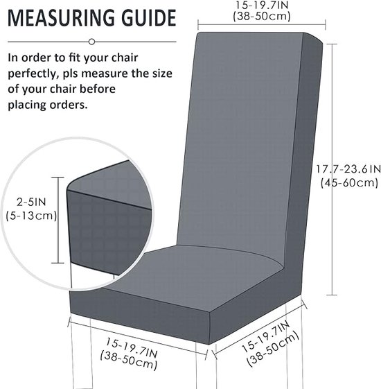 housses de chaise chaises de salle à manger \ housses de chaise chaises de salle à manger 50D x 50W x 60H centimètres