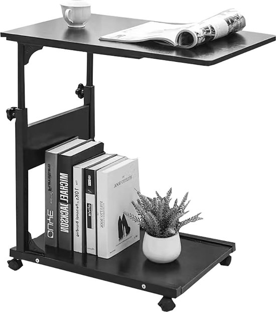 Houten Bedtafeltje - Leestafel Bed - Bedtafel Inklapbaar - Laptoptafeltje
