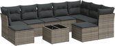 vidaXL-10-delige-Loungeset-met-kussens-poly-rattan-grijs