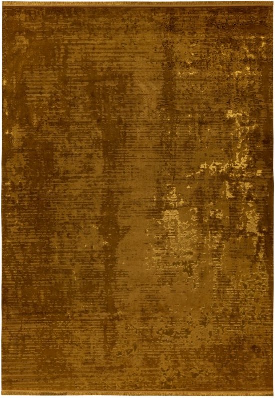 Lalee Studio | Modern Vloerkleed Laagpolig | Gold | Tapijt | Karpet | Nieuwe Collectie 2024 | Hoogwaardige Kwaliteit | 200x290 cm