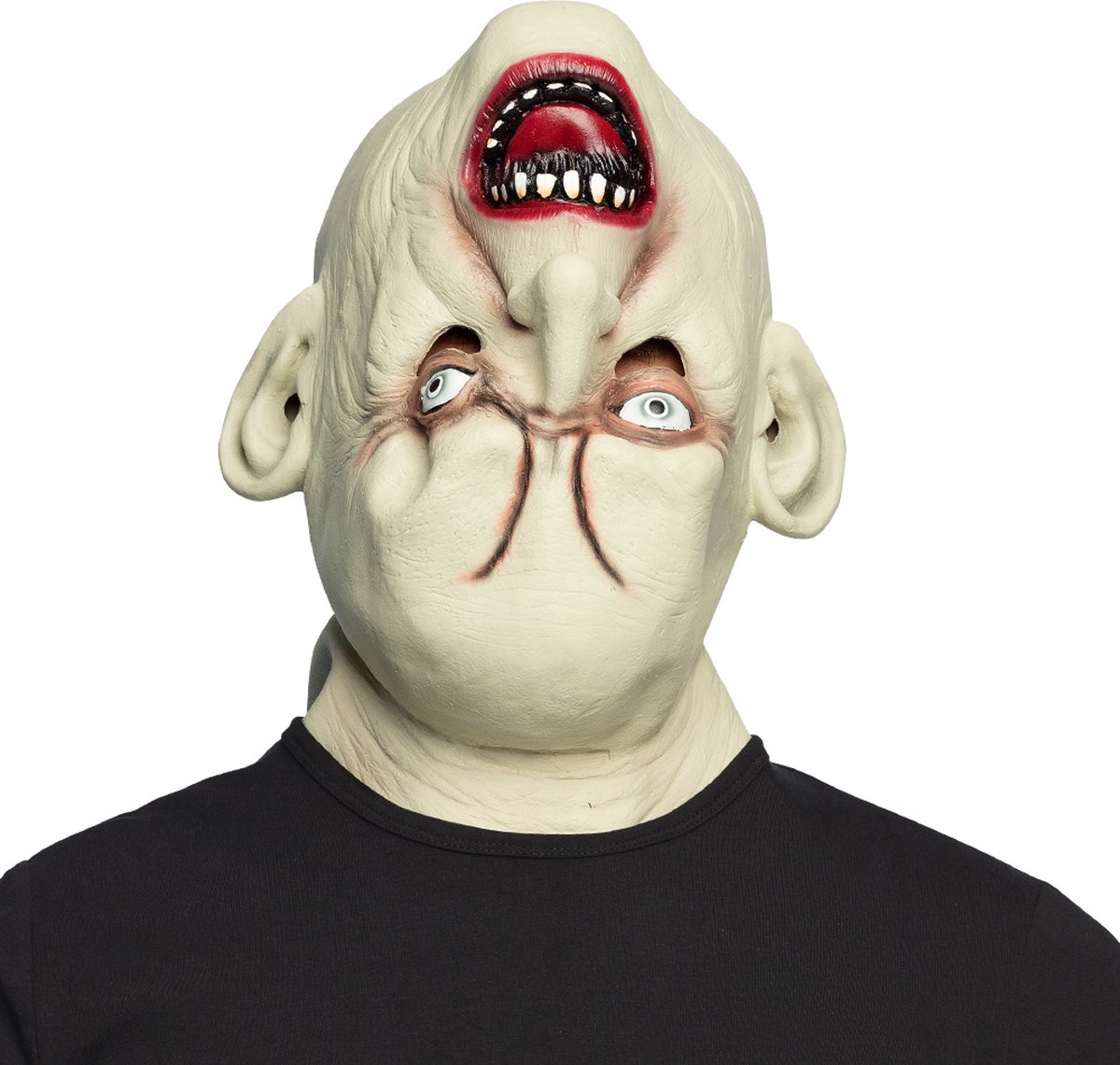 Boland - Latex masker Balthazar - Volwassenen - Monster - Monster - Halloween - Horror - Accessoire - Verkleden