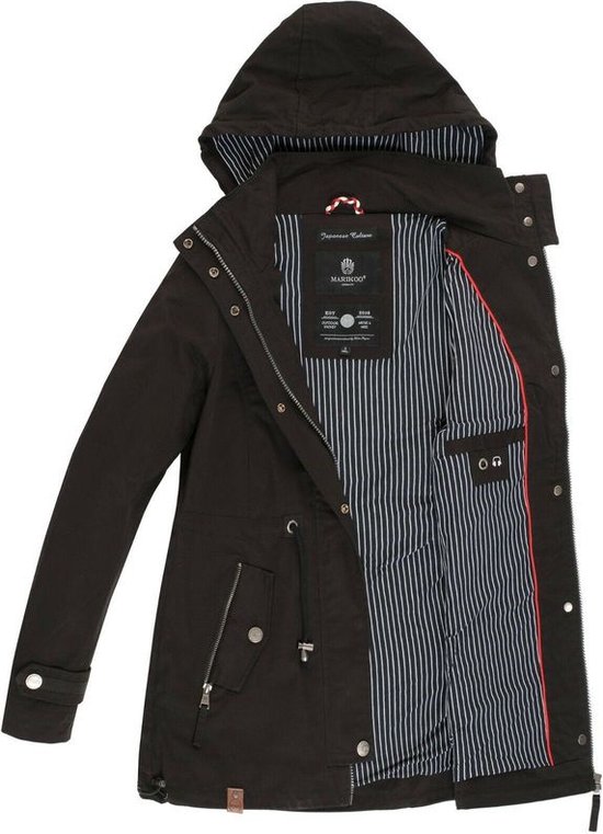 Marikoo Nyokoo Veste intermédiaire Femme - noir - M
