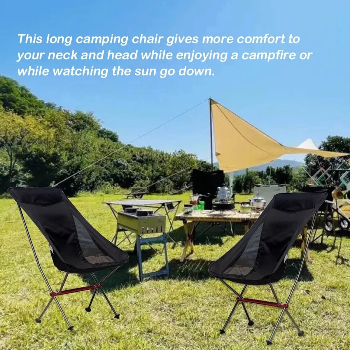 Camping Vissen Klapstoel Longue Stoel Voor Ontspannen Toeristisch Strand Chaise Opvouwbare Vrijetijdsreis Meubels Picknick