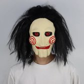 Jigsaw masker - Horror masker - Halloween masker - Jigsaw - Joker masker - Joker - Killer clown masker - Carnaval masker - Eng masker - Saw masker