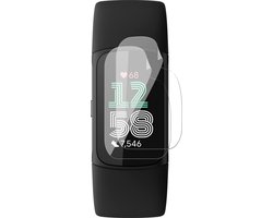 Screenprotector geschikt voor Fitbit Charge 6 / 5 - 2x FlexGuard Screen Protector