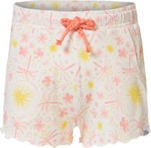 Noppies Girls Short Entia regular fit all over print Meisjes Broek - Whisper White - Maat 116