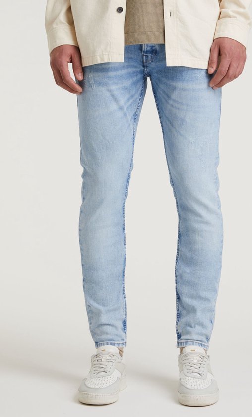 Chasin' Jeans Slim-fit jeans EGO Crawford Blauw Maat W32L32