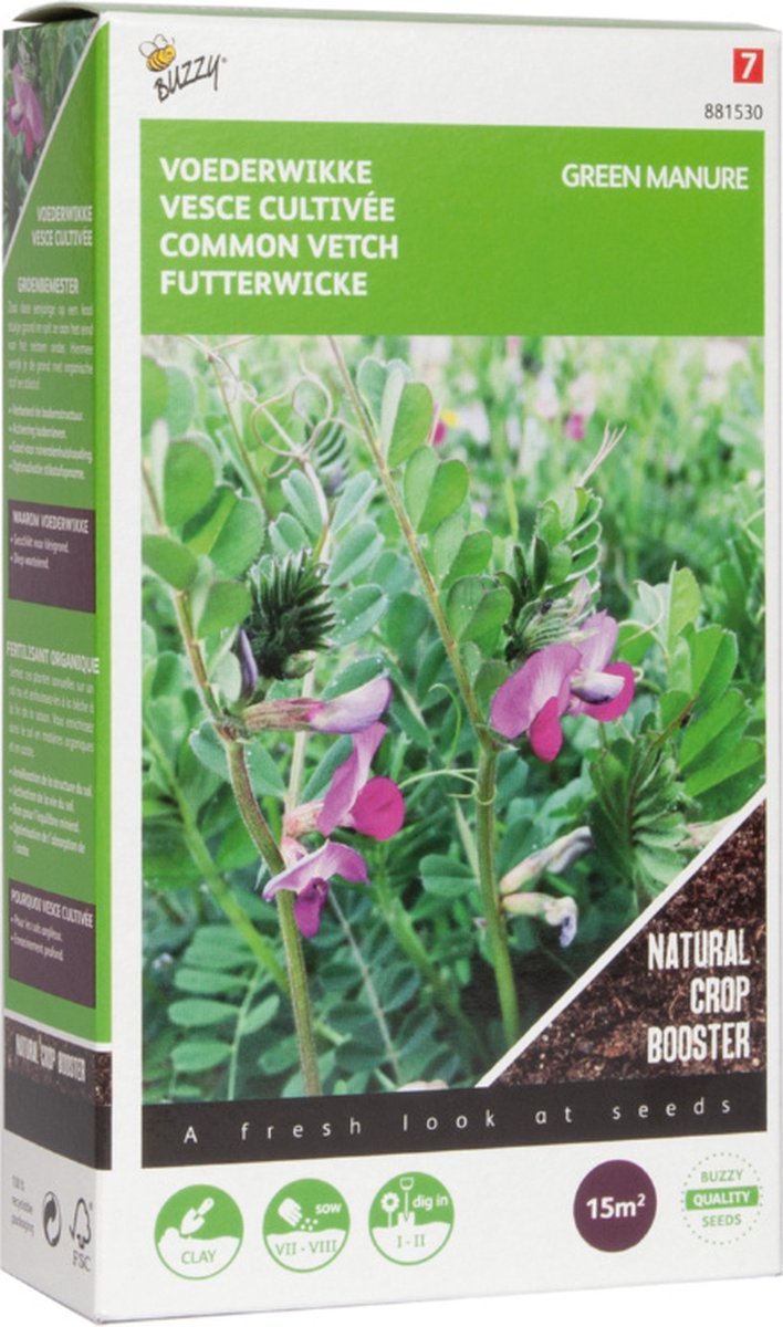 Buzzy® Groenbemester Wikken - 150 gram
