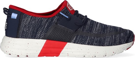 HEYDUDE Sirocco Sport Mode Heren Sneakers Navy/Grey