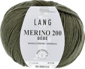 Lang Yarns Merino Bebe 200 nr 398 Groen