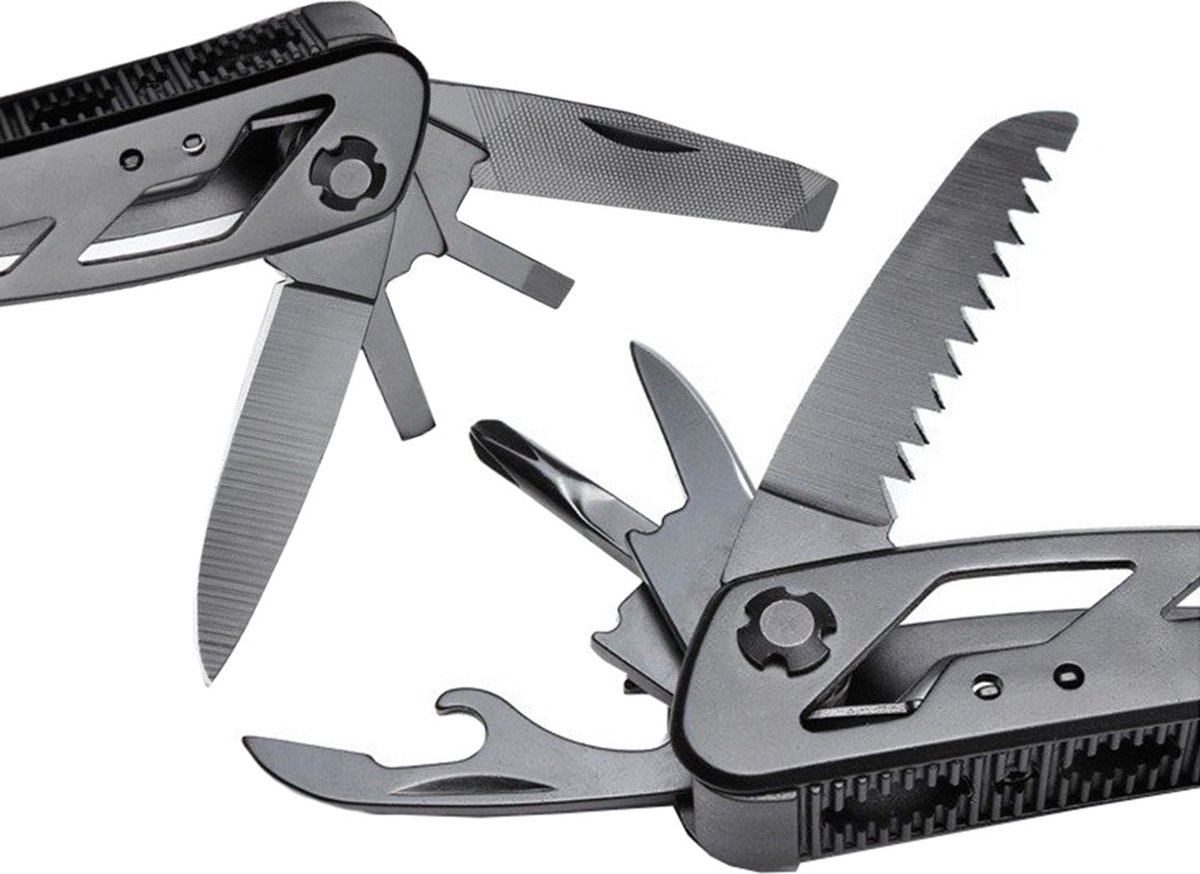 SIEPS 20-in-1 Multitool: compact RVS-zakmes met bitset thumbnail 2