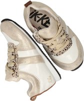 IK-KE Sneaker - Meisjes - Beige/goud - Maat 26