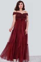 Langes Maxikleid Hochzeitskleid Für Damen - NELB0553D8836BRD