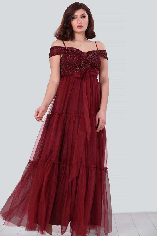 Langes Maxikleid Hochzeitskleid Für Damen - NELB0553D8836BRD