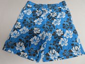 Korte broek - Zwemshort - Jongens - Blauw / wit , Bruin - 2 jaar 92