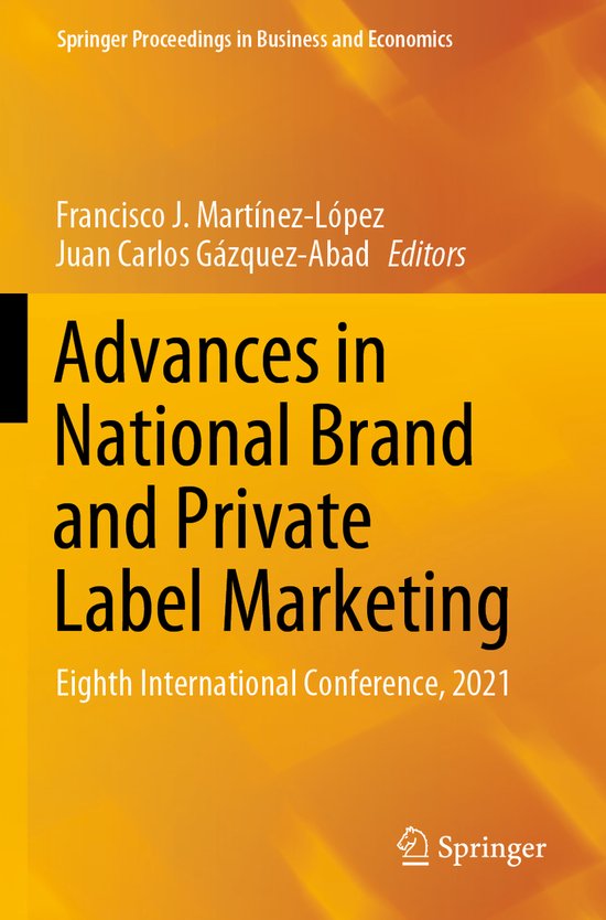 Advances in National Brand and Private Label Marketing - cover
