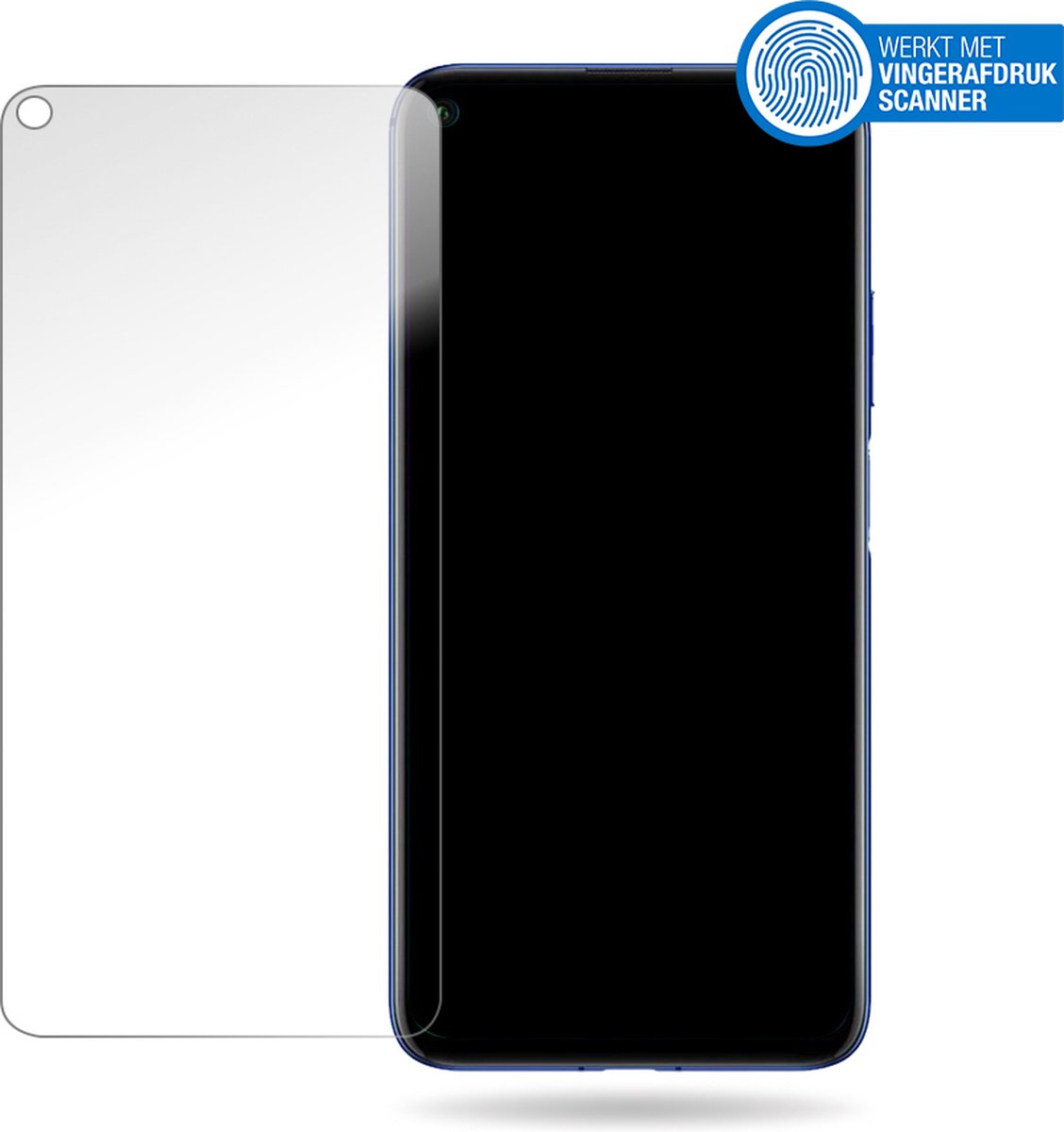 Mobilize Screenprotector geschikt voor HONOR 20 Glazen | Mobilize Screenprotector - Case Friendly