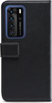 Mobilize Classic Gelly Wallet Telefoonhoesje geschikt voor Huawei P40 Pro Plus Hoesje Bookcase Portemonnee - Zwart