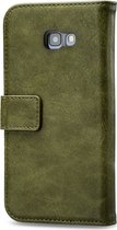 Mobilize Elite Gelly Wallet Telefoonhoesje geschikt voor Samsung Galaxy J4 Plus Hoesje Bookcase - Groen