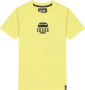 SKURK -T-shirt Tom - Lemon - maat 134/140