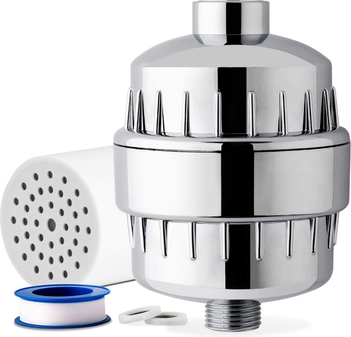 Douchefilter - Waterfilter - Shower Filter - Filtert Chloor, Fluoride and Zware Metalen - Anti-Kalk - 20-24 Stage - Beter voor Huid en Haar