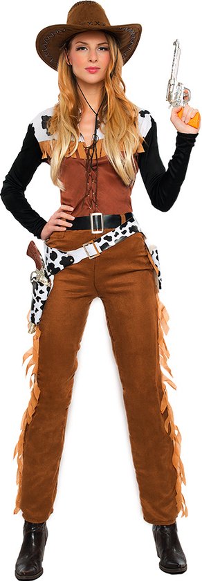 Boland - Kostuum Cowgirl Belle (M/L) - Volwassenen - Cowgirl - Western - Wilde Westen
