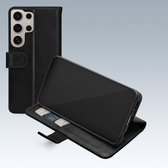 Mobilize Telefoonhoesje geschikt voor Samsung Galaxy S24 Ultra Hoesje | Mobilize Premium Gelly Wallet Bookcase Portemonnee | Pasjeshouder voor 3 Pasjes | Telefoonhoesje voor Pinpas / OV Kaart / Rijbewijs - Zwart