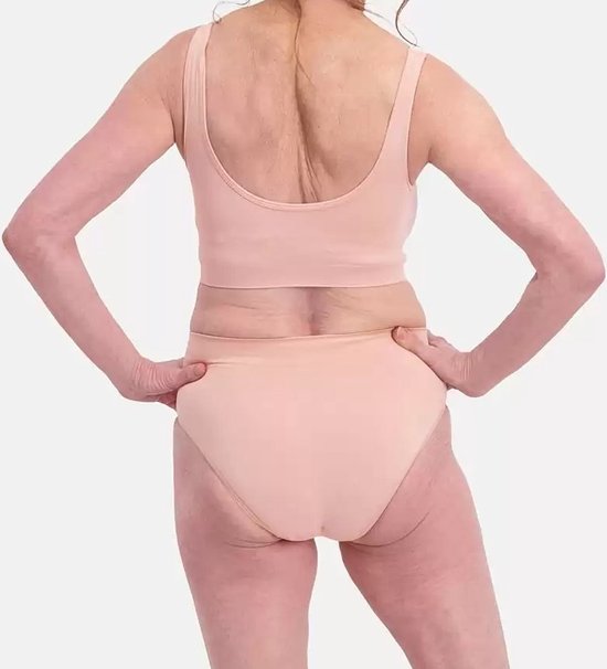 Bamboo Basics - Culottes intégrales sans couture Belle (pack de 3) Femme - Beige - XXL