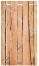 Tuindeur Douglas Country (100 x 180 cm) met stalen frame schermdikte 5 cm
