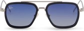 Malelions Men Abstract Sunglasses Silver MA1-NOOS-31 Maat One size
