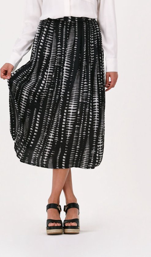 Simple Woven Skirt Rokken - Zwart