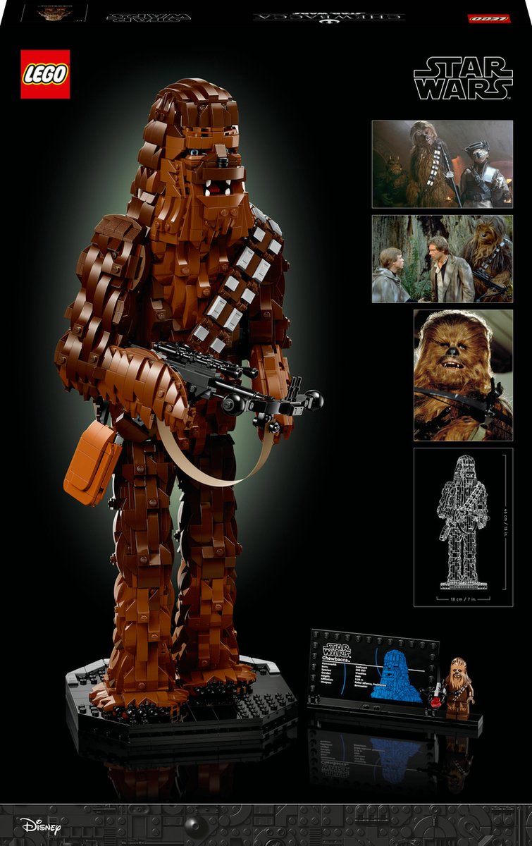 LEGO Star Wars Chewbacca Wookiee Set voor volwassenen - 75371 — afbeelding 26